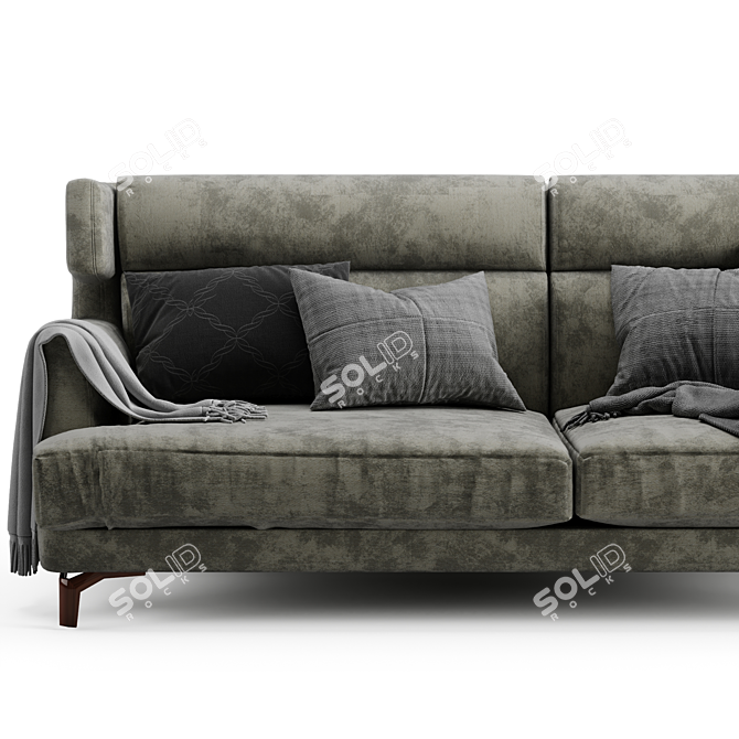 Ultimate Comfort: GTS Well Sofa 3D model image 2