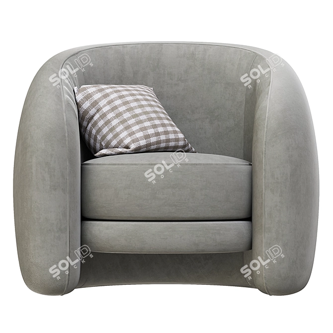 Modern Calder's Chair 3D model image 2