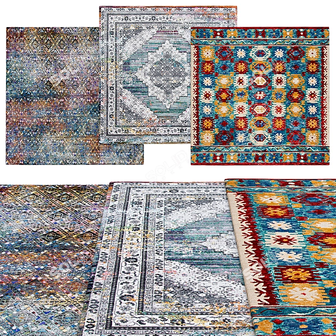 Square Rugs | Safavieh Collection 3D model image 1