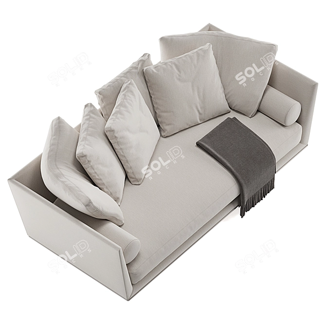 Modern B&B Italia Noonu Sofa 3D model image 7