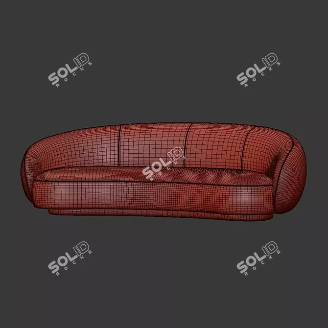 Elegant Julep Sofa: Modern Comfort 3D model image 5