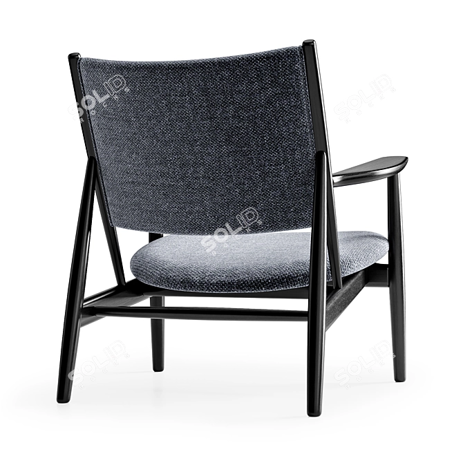 Ariake Summit Lounge Chair 3D model image 2