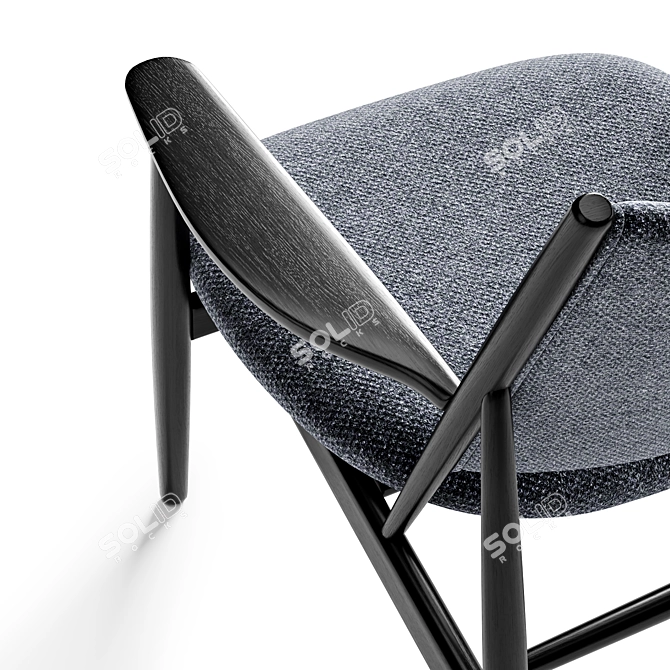Ariake Summit Lounge Chair 3D model image 3