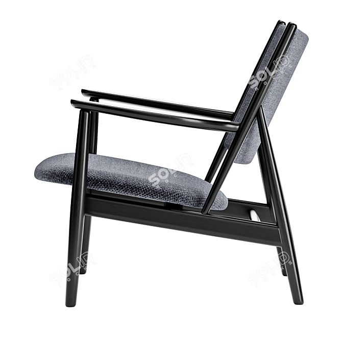 Ariake Summit Lounge Chair 3D model image 6