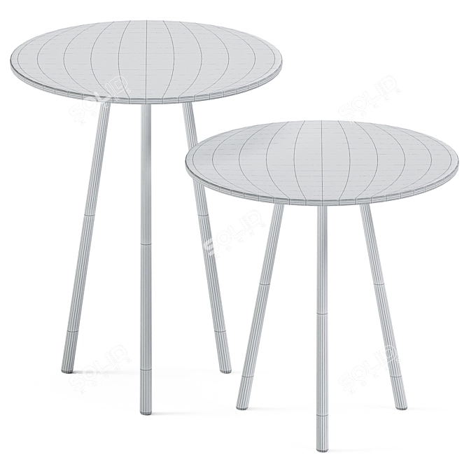 Urban Chic Coffee Tables 3D model image 3
