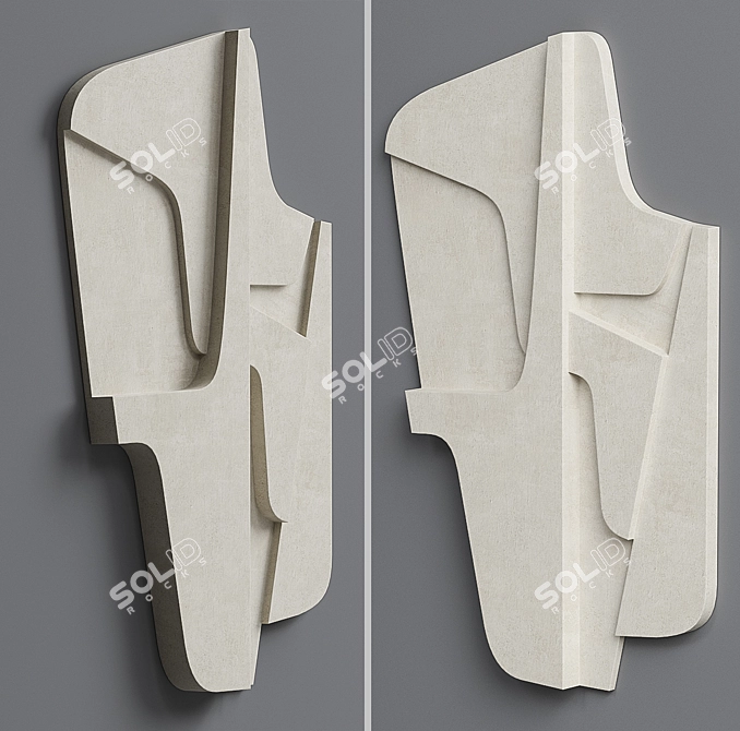 Atelier Plateau. Relief 10 - Contemporary Danish Design (560/800/39) 3D model image 2