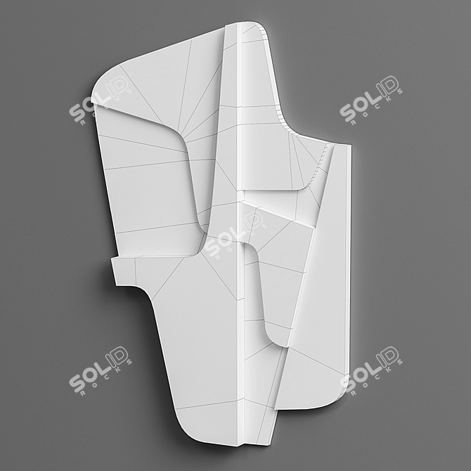 Atelier Plateau. Relief 10 - Contemporary Danish Design (560/800/39) 3D model image 3