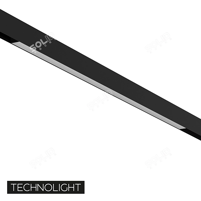Technolight Line-900 Slim LED Strip 3D model image 1