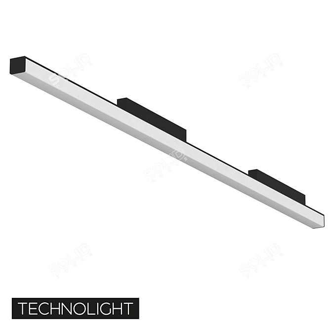 Technolight Line-900 Slim LED Strip 3D model image 2