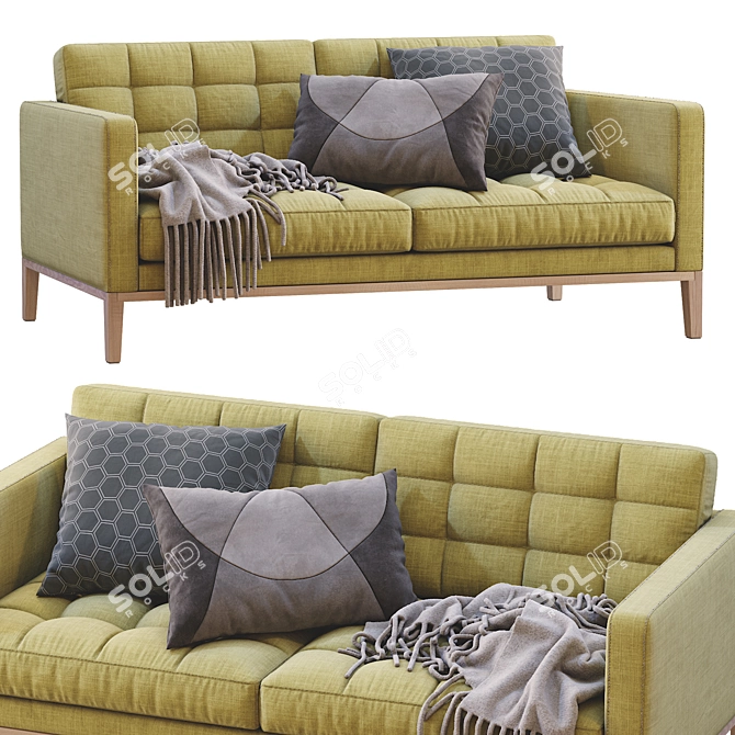  Contemporary AC Lounge Sofa 3D model image 1