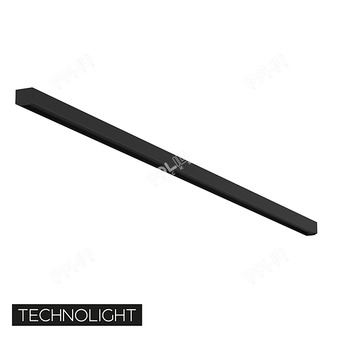  TECHNOLIGHT Stretch Ceiling Track 3D model image 1