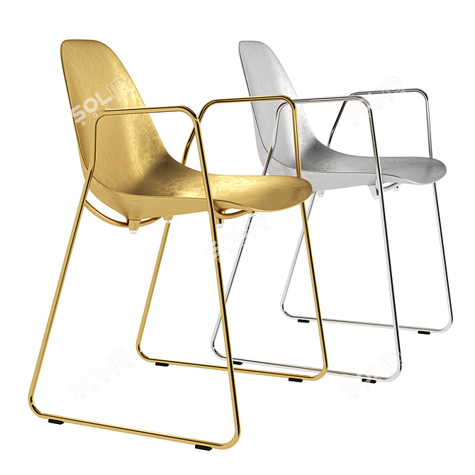 Opinion Ciatti Mammamia: Customizable Italian Chair 3D model image 2