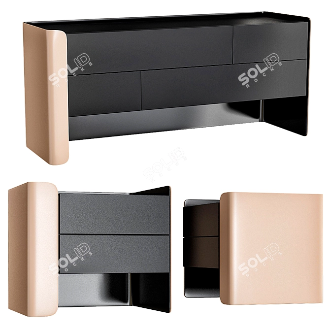 Elegance Refined: Poliform CHLOE 3D model image 1