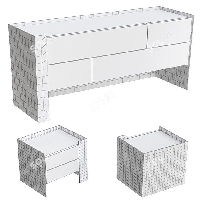 Elegance Refined: Poliform CHLOE 3D model image 2