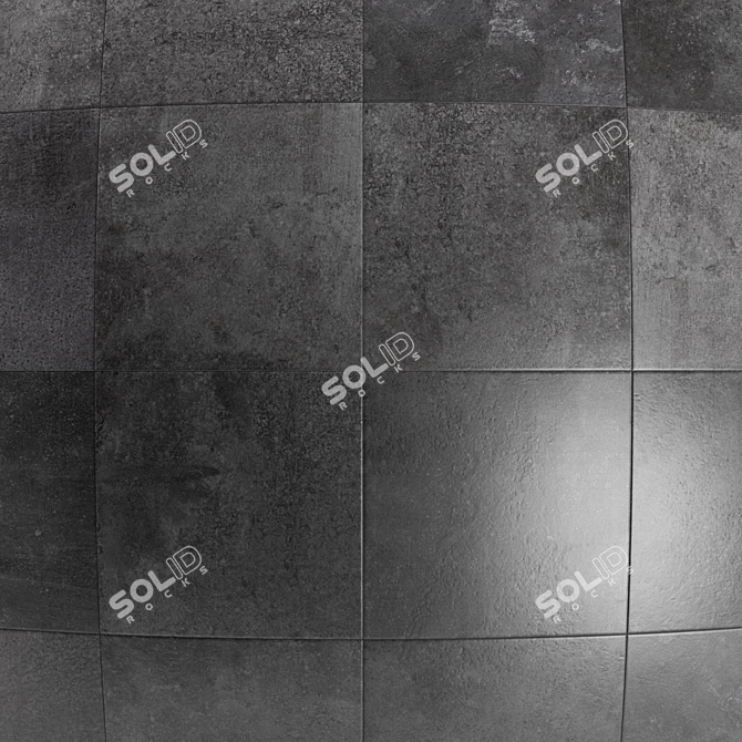 Elapse Stone Tile Collection 3D model image 4