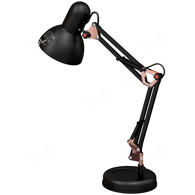 Arte Lamp Junior A1330LT-1BA: Stylish Desk Lamp with Polygon Design 3D model image 2