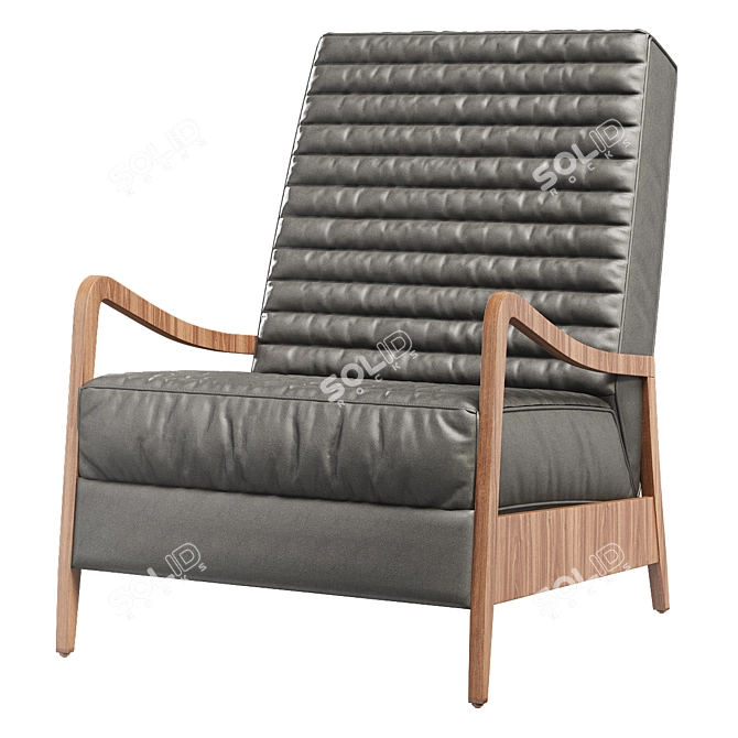 Ultimate Comfort Reimagined: Chance Recliner 3D model image 5