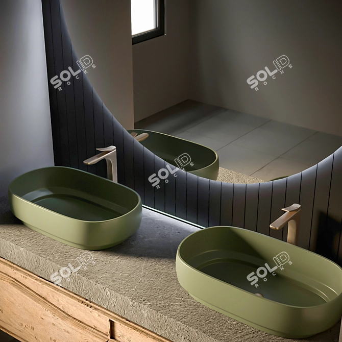 GESSI Faucet: Stylish Bathroom Furniture 3D model image 7
