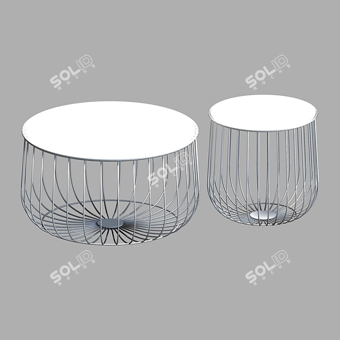 Stylish and Versatile Table for Any Room 3D model image 2