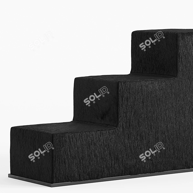 B&B Italia Chess Pouf 3D model image 3