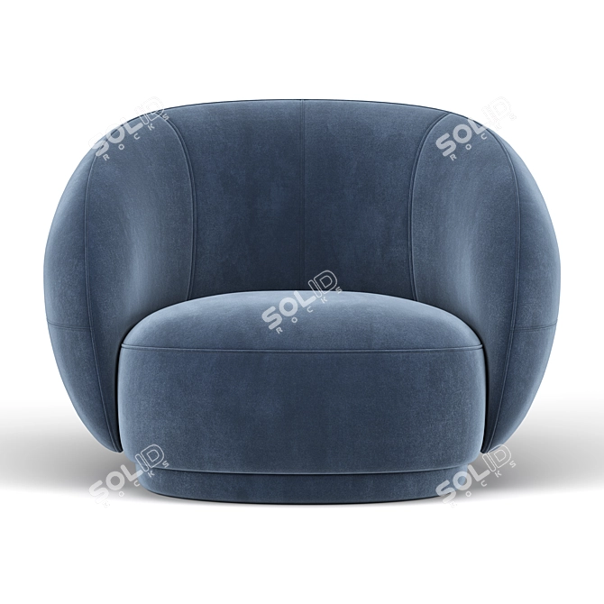 Elegant Julep Armchair - Timeless Comfort 3D model image 4