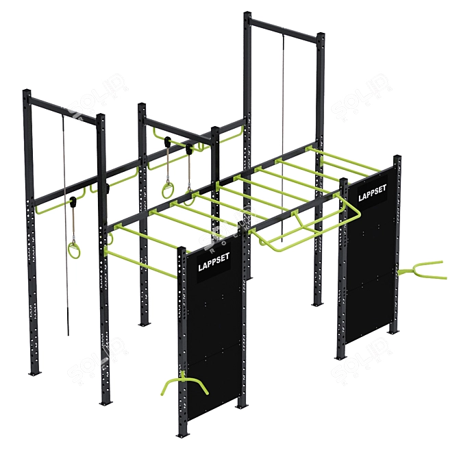 Sisu Outdoor Fitness Frame 3D model image 1