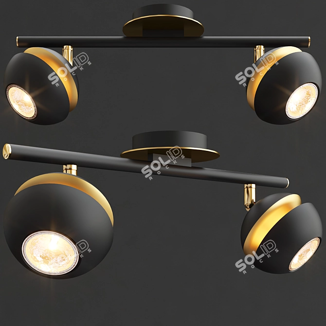 Eglo Nocito - Adjustable Direction Ceiling Spotlight 3D model image 1