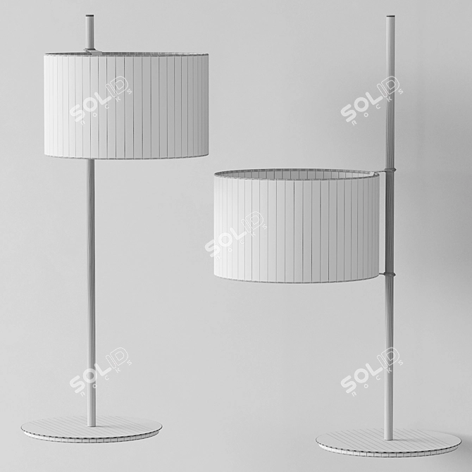 Ontario Table Lamp: Elegant Illumination for Your Home 3D model image 3