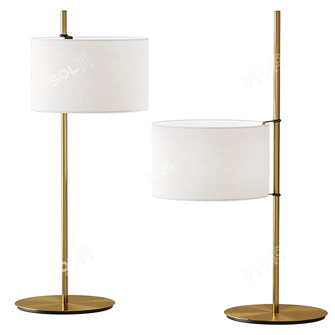 Ontario Table Lamp: Elegant Illumination for Your Home 3D model image 4