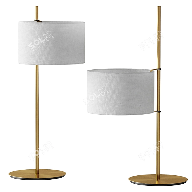 Ontario Table Lamp: Elegant Illumination for Your Home 3D model image 5