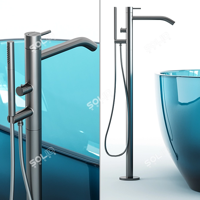 Antonio Lupi Reflex Freestanding Bath 3D model image 2