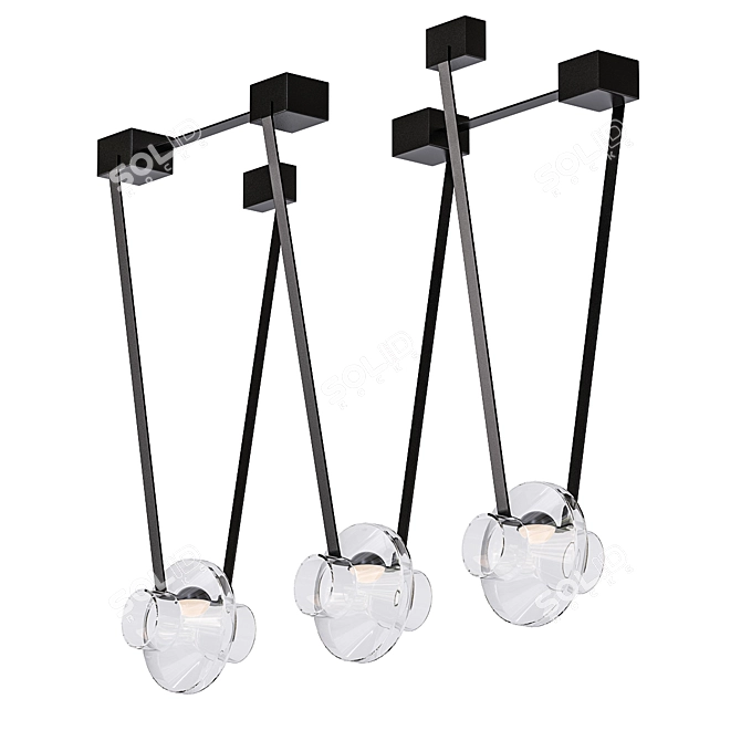 Modular Lighting System 3D model image 1