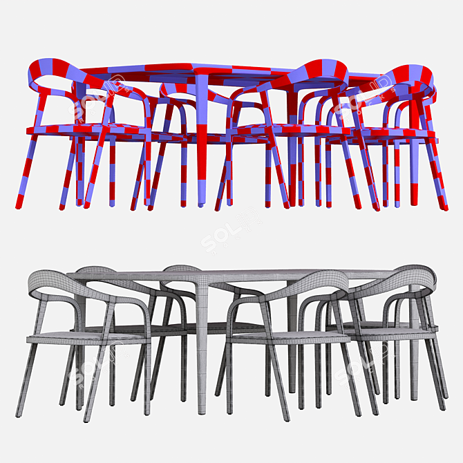 Artisan 2014 Millimeters Table 3D model image 3