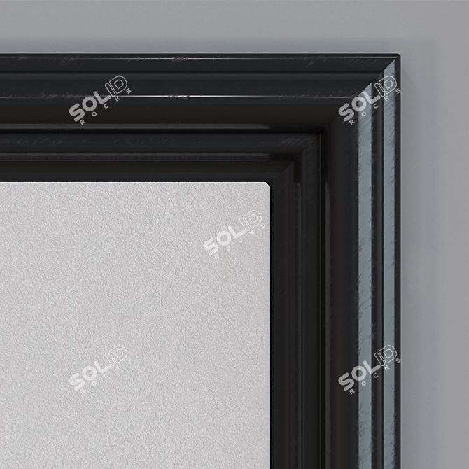 Modern Abstract Picture Frame Set 3D model image 5