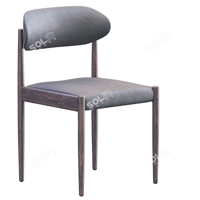 Oslo Chair: Sleek and Stylish Design 3D model image 1