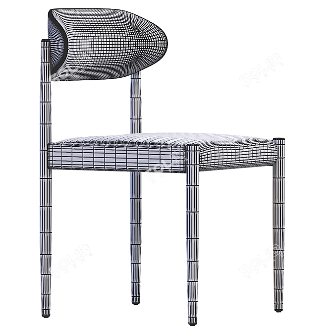 Oslo Chair: Sleek and Stylish Design 3D model image 4