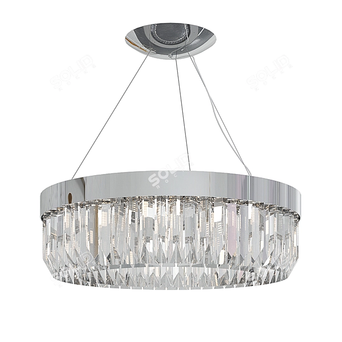 Elegant Patrizia Volpato Pendant Chandelier 3D model image 2