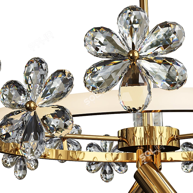 Elegant Florentina Design Lamp 3D model image 2