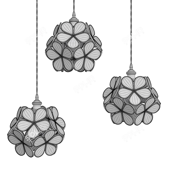 SUM: Elegant 2013 Design Lamps 3D model image 3