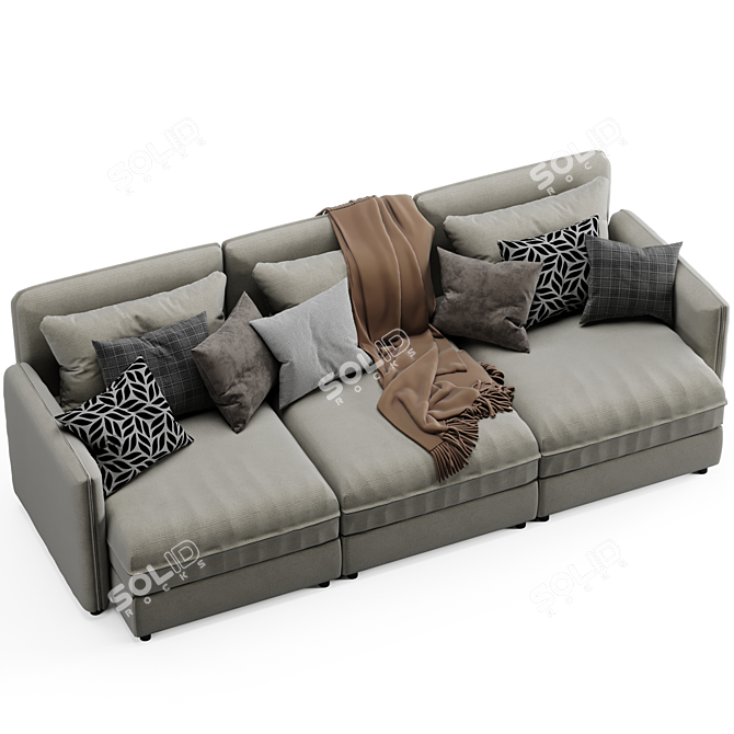 Versatile 2015 Vallentuna Sofa 3D model image 5