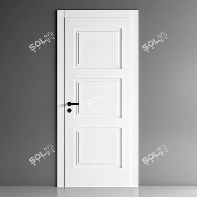 Garofoli 4-Piece Door Set 3D model image 6