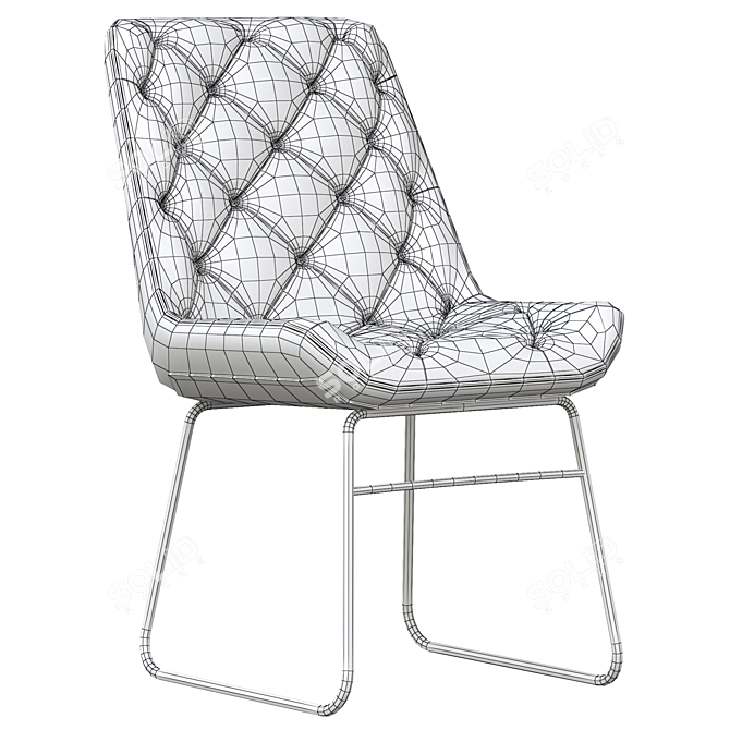 Versatile Vincent Chair 3D model image 5