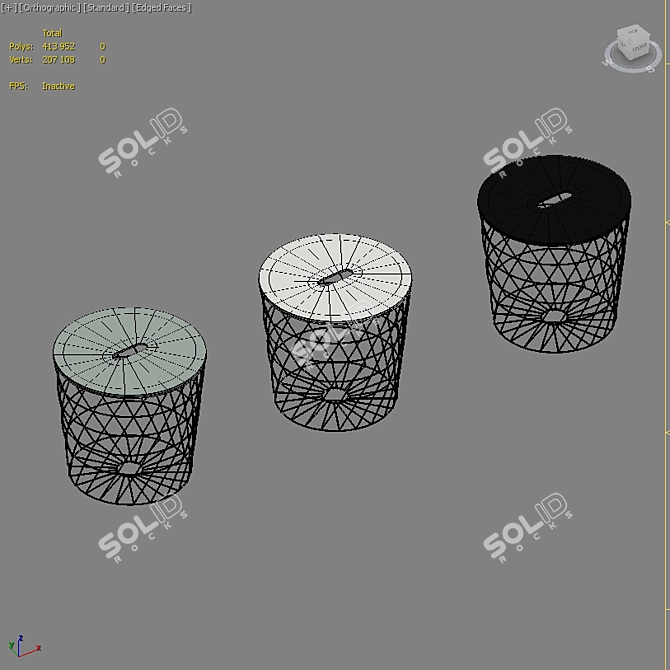 Kvistbro Storage Side Table 3D model image 6