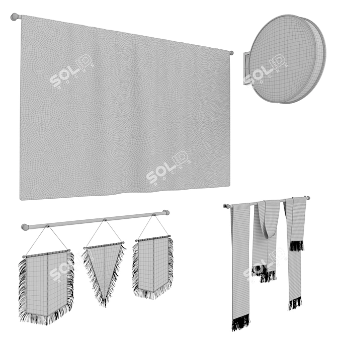 Bayern's Pride: Official Club Merch 3D model image 2