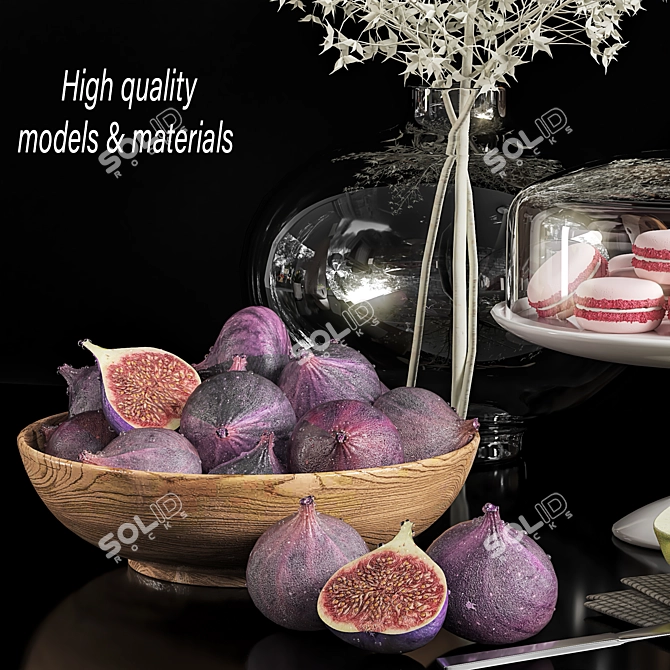 Title: Versatile Kitchen Accessories Set 3D model image 3