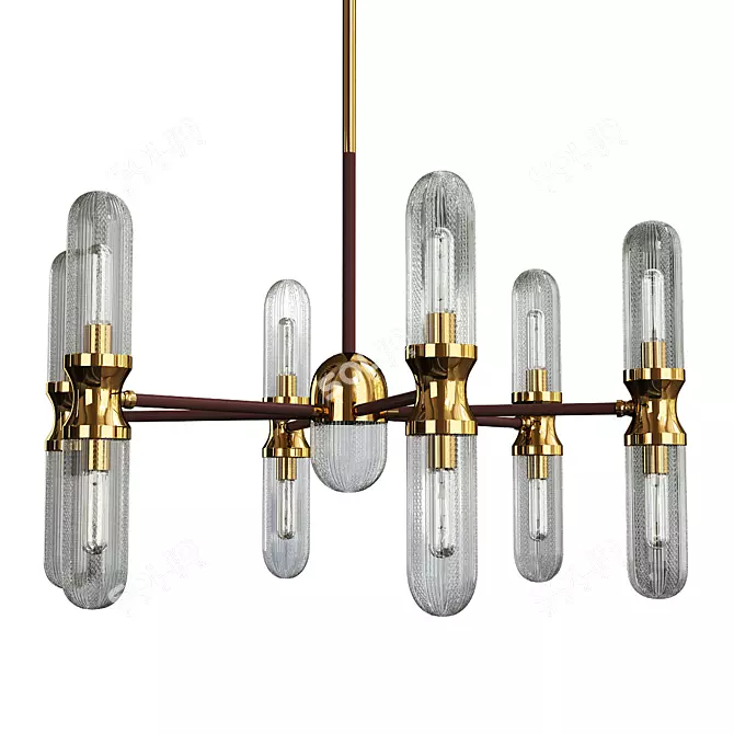 Elegant Camilla Design Lamp 3D model image 1