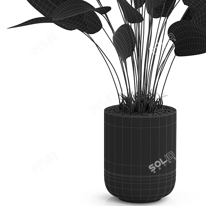 Botanical Bliss: 538 Remarkable Plants 3D model image 3