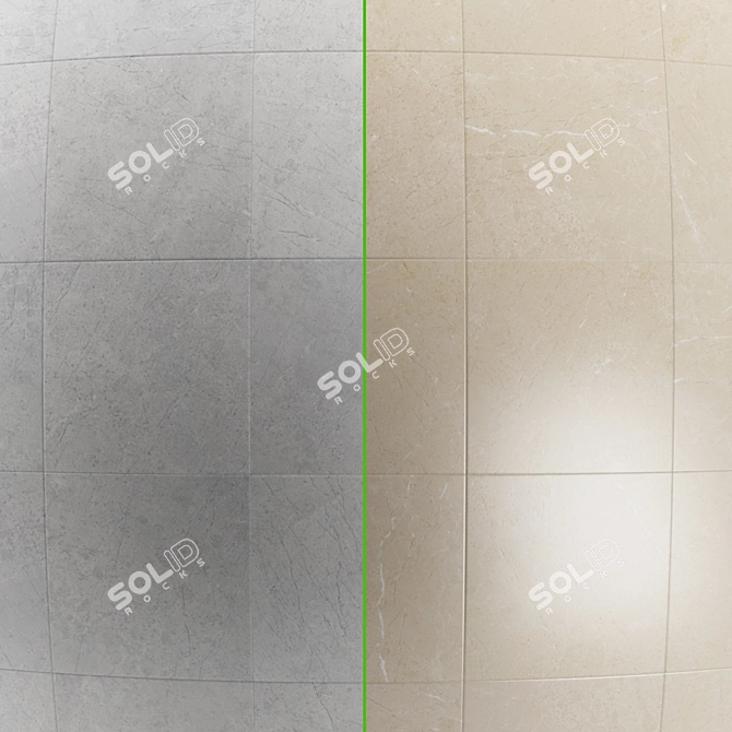 Alpinstone 25-Pack: PBR 4k Stone Tile 3D model image 3