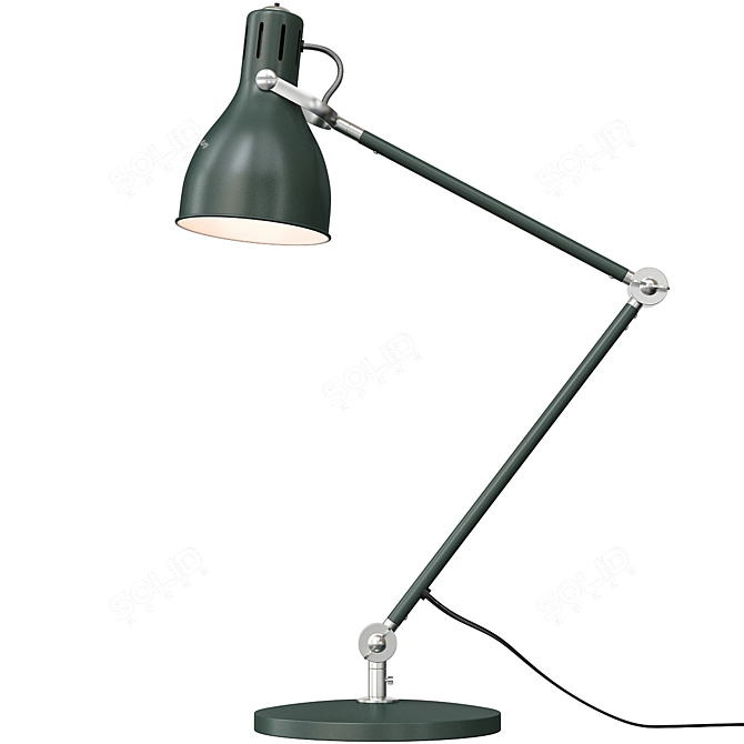 Green Task Lamp: Aröd - Versatile Work Lighting 3D model image 1