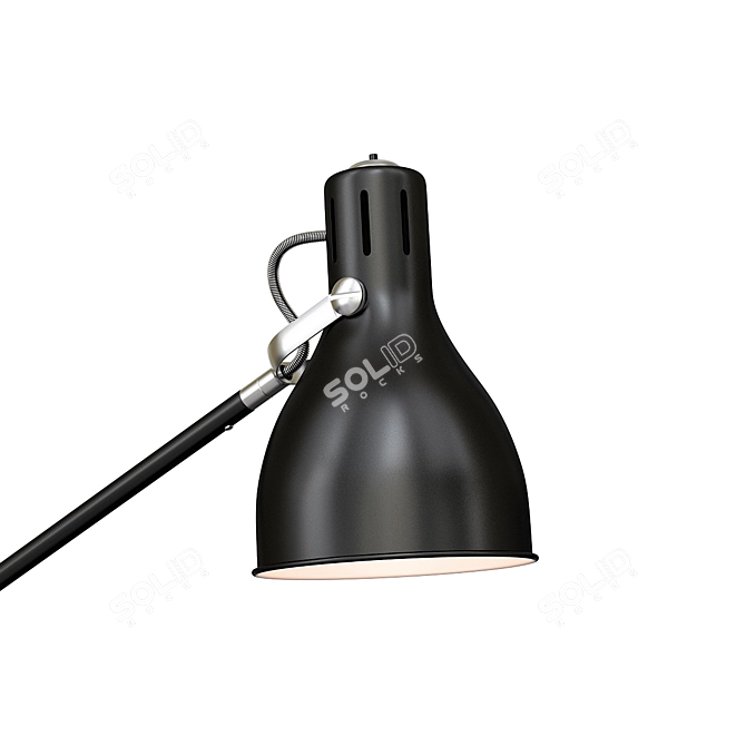 Green Task Lamp: Aröd - Versatile Work Lighting 3D model image 2